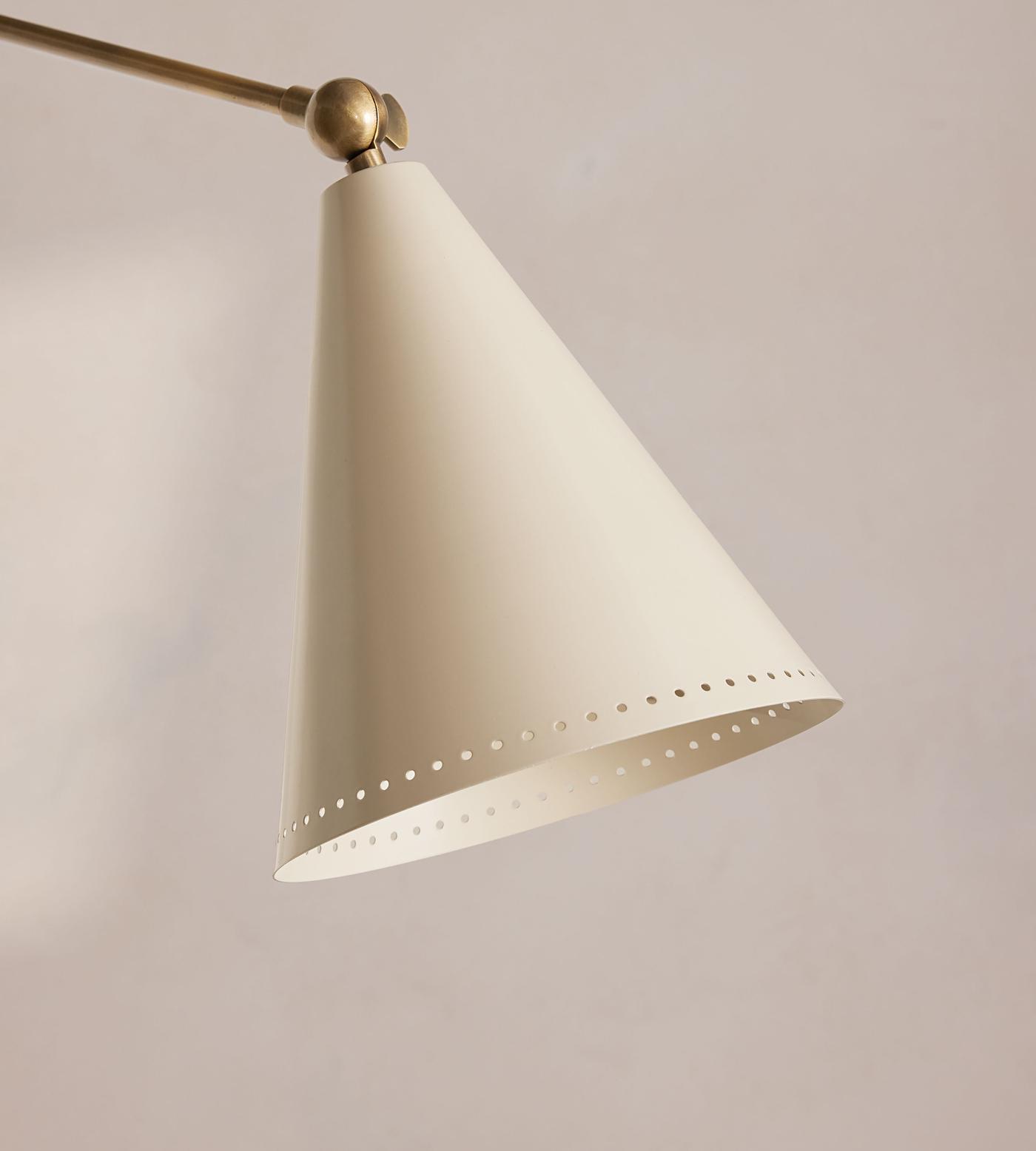 Vincent Wall Light, Cream Shade