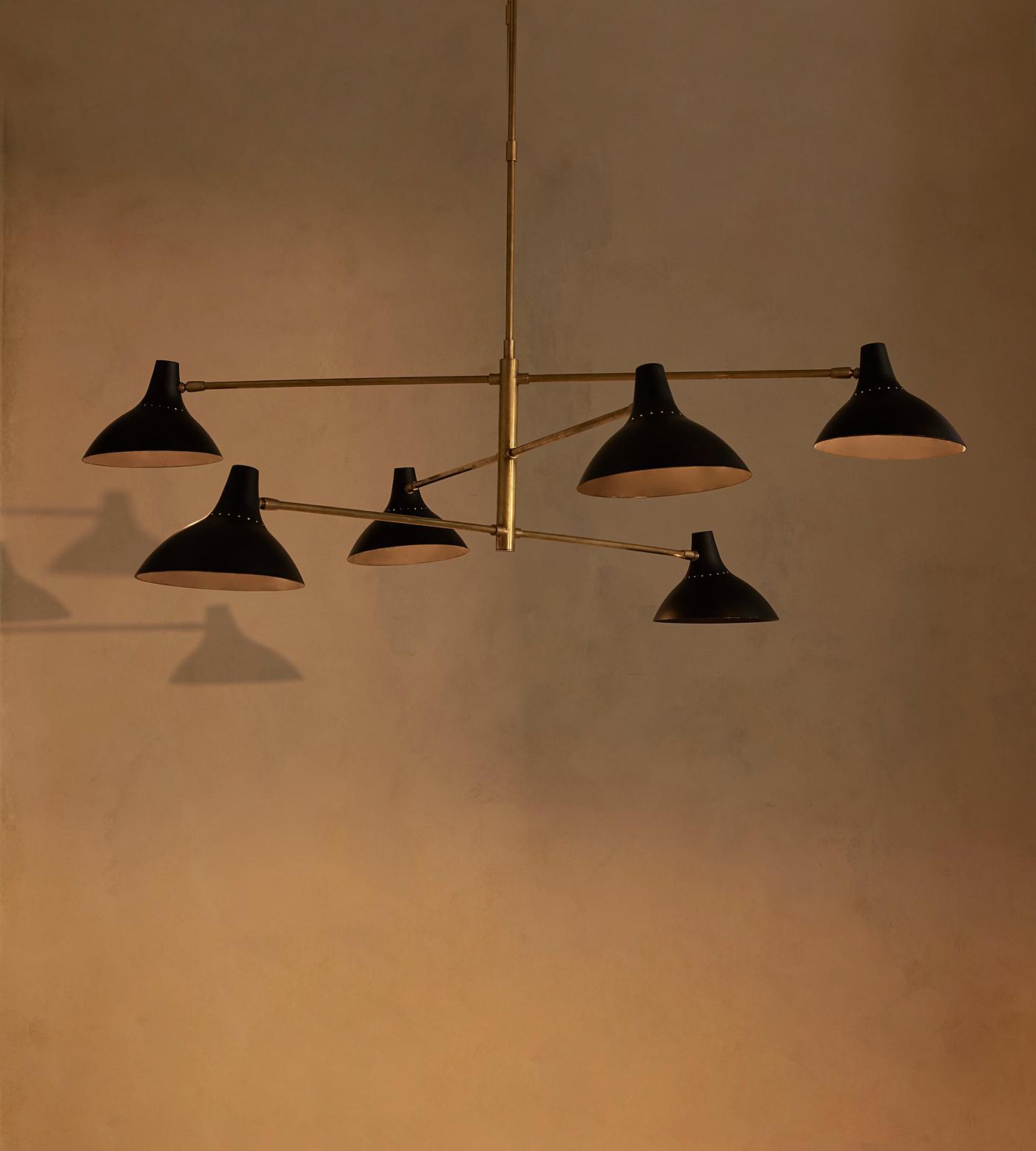 Oliver Mid Century Chandelier