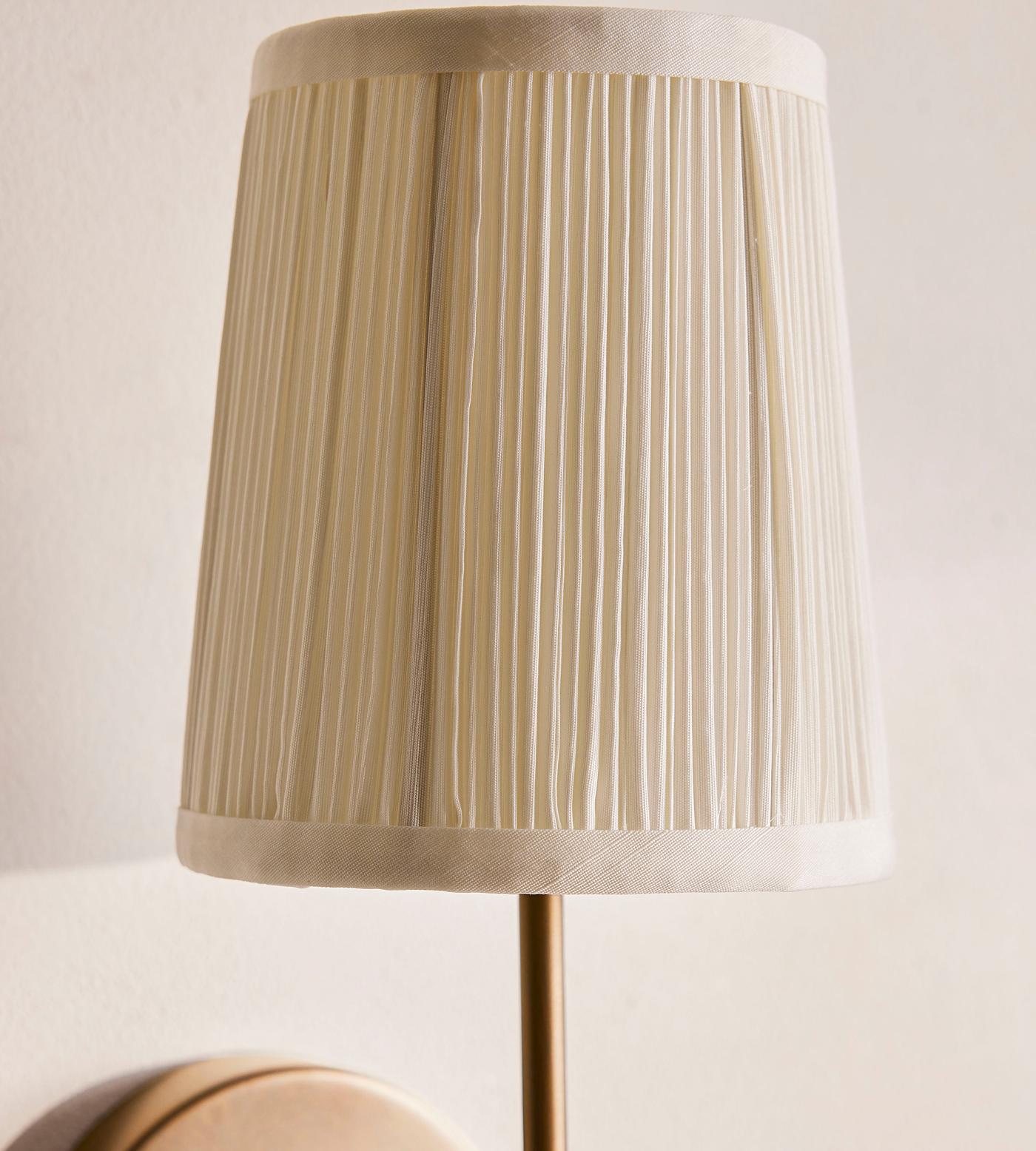 Isobella Wall Light, Antiqued Brass