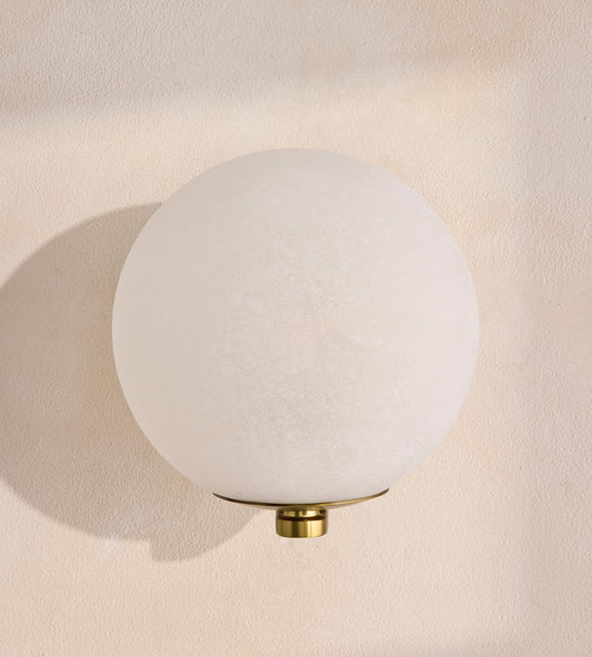 Eleni Wall Light, Salt Blasted